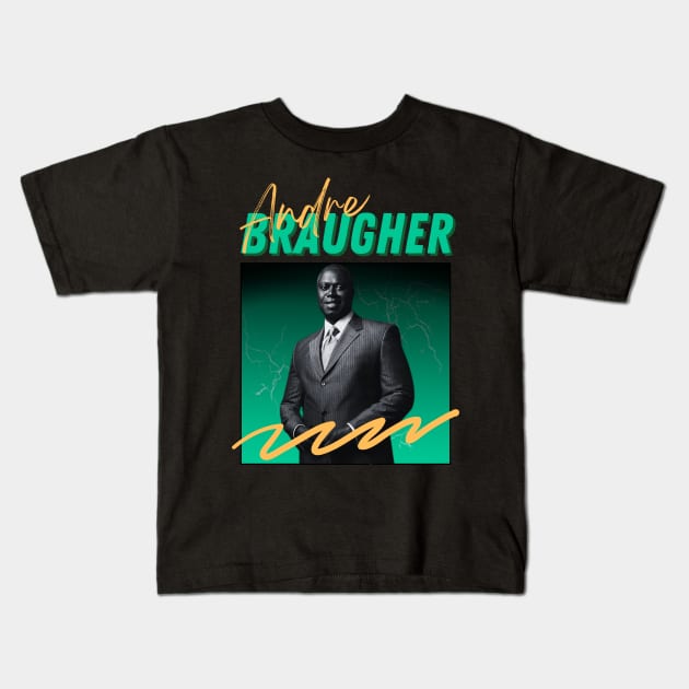 Andre braugher***original retro Kids T-Shirt by OtakOtak